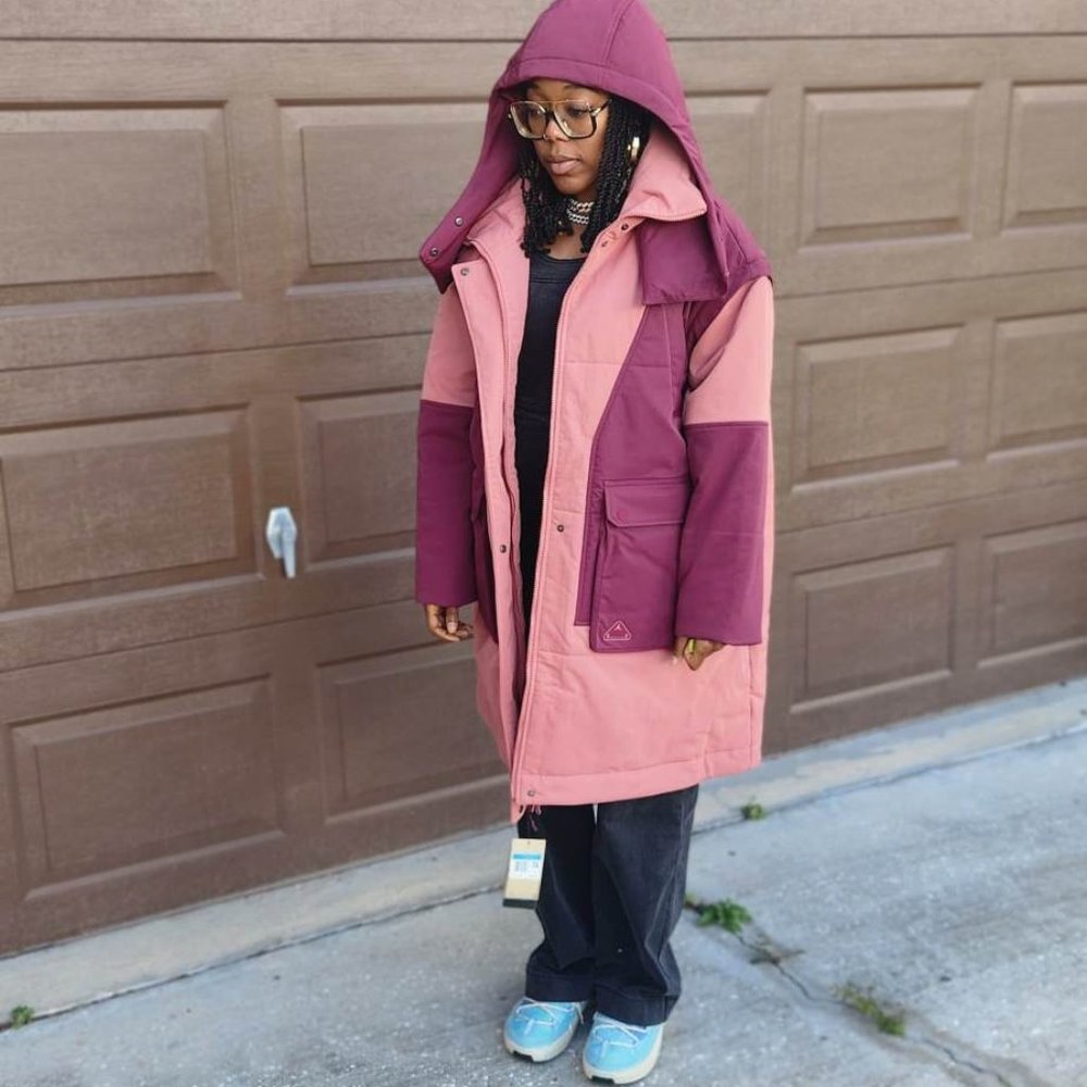 Air Jordan 23 Engineered Women's Parka Oversized Fit DQ9804-689 Size Medium - Picture 3 of 12